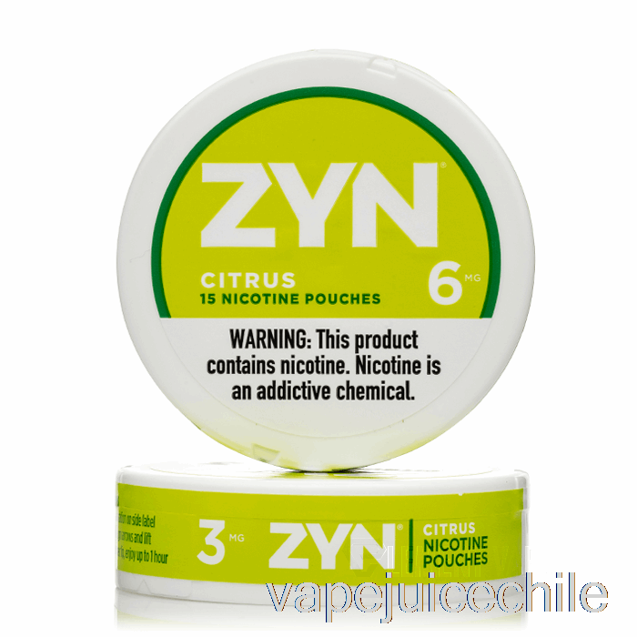 Bolsas De Nicotina Vape Vhile Zyn - Cítricos 6 Mg (paquete De 5)